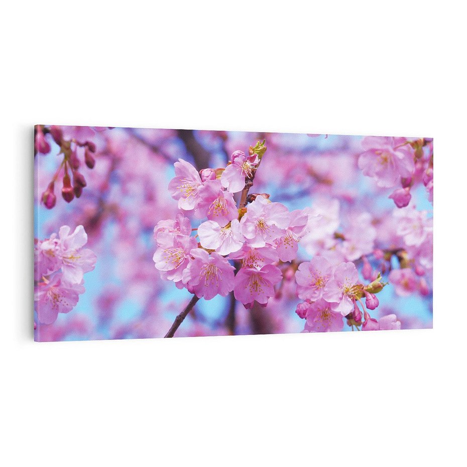 Obraz na płótnie 100x50 - magia kolorów - kwiat, kwiaty