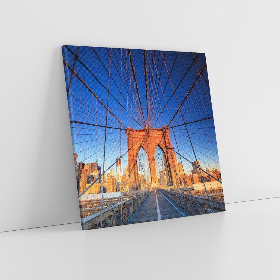 Obraz na płótnie 40x40 - Most architektoniczne arcydzieło - most, architektura