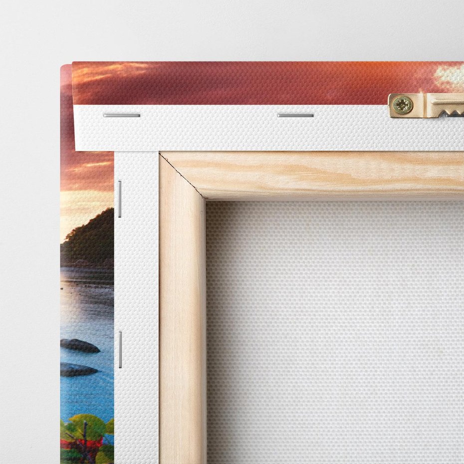 Obraz na płótnie 120x80 - Rajskie plaże Tajlandii - Tajlandia, plaża