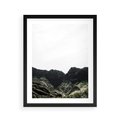 Plakat w ramie 40x50 - Górska Potęga - górski krajobraz, góry - rama czarna