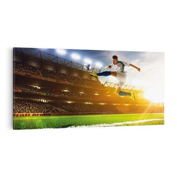 Obraz na płótnie 120x60 - Pasja Sportu - stadion, piłka nożna