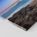 Obraz na płótnie 120x80 - Morze i Plaża - Spokój Oceanicznej Przestrzeni - morze, plaża