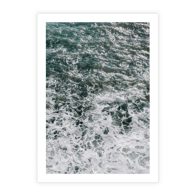 Plakat bez ramy 21x30 - Sztormowa Przygoda - morze, ocean