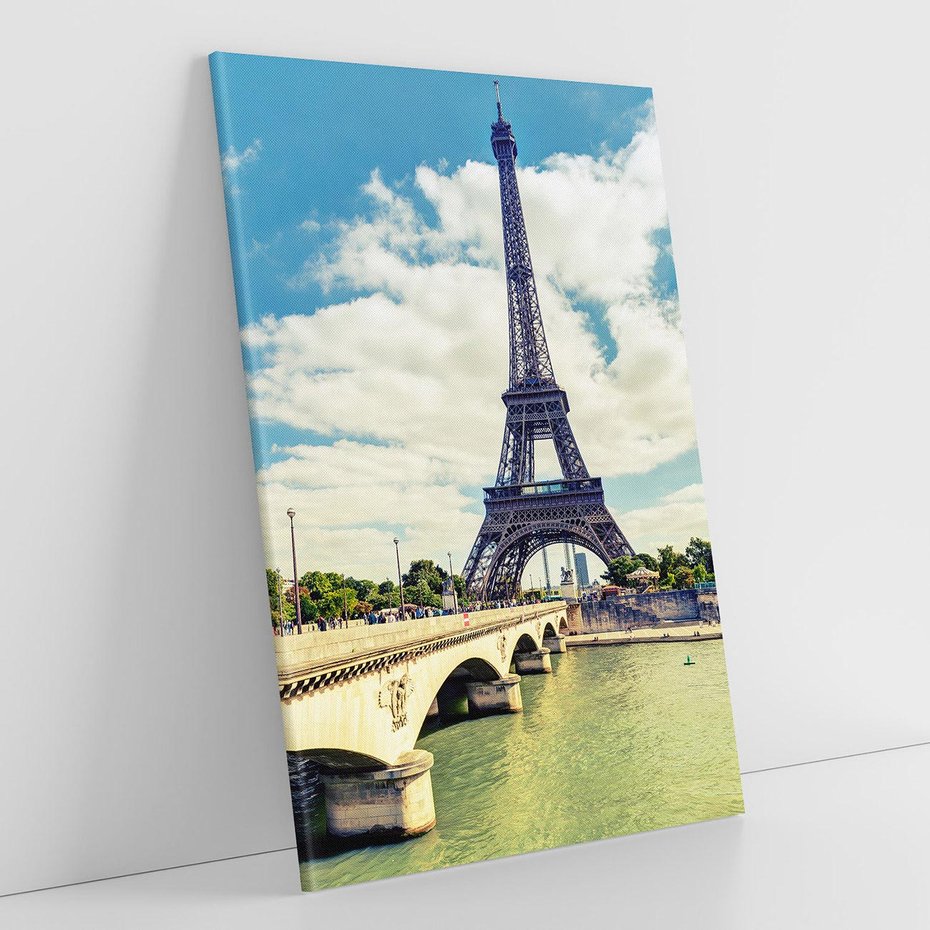 Obraz na płótnie 70x100 - Wieża Eiffla - Ikona Paryża - wieża, Eiffla