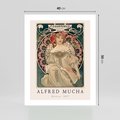 Plakat bez ramy 40x50 - Piękno Art Nouveau - plakat, obraz