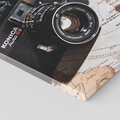 Obraz na płótnie 60x60 - Fotograficzna Przygoda Retro - aparat, retro