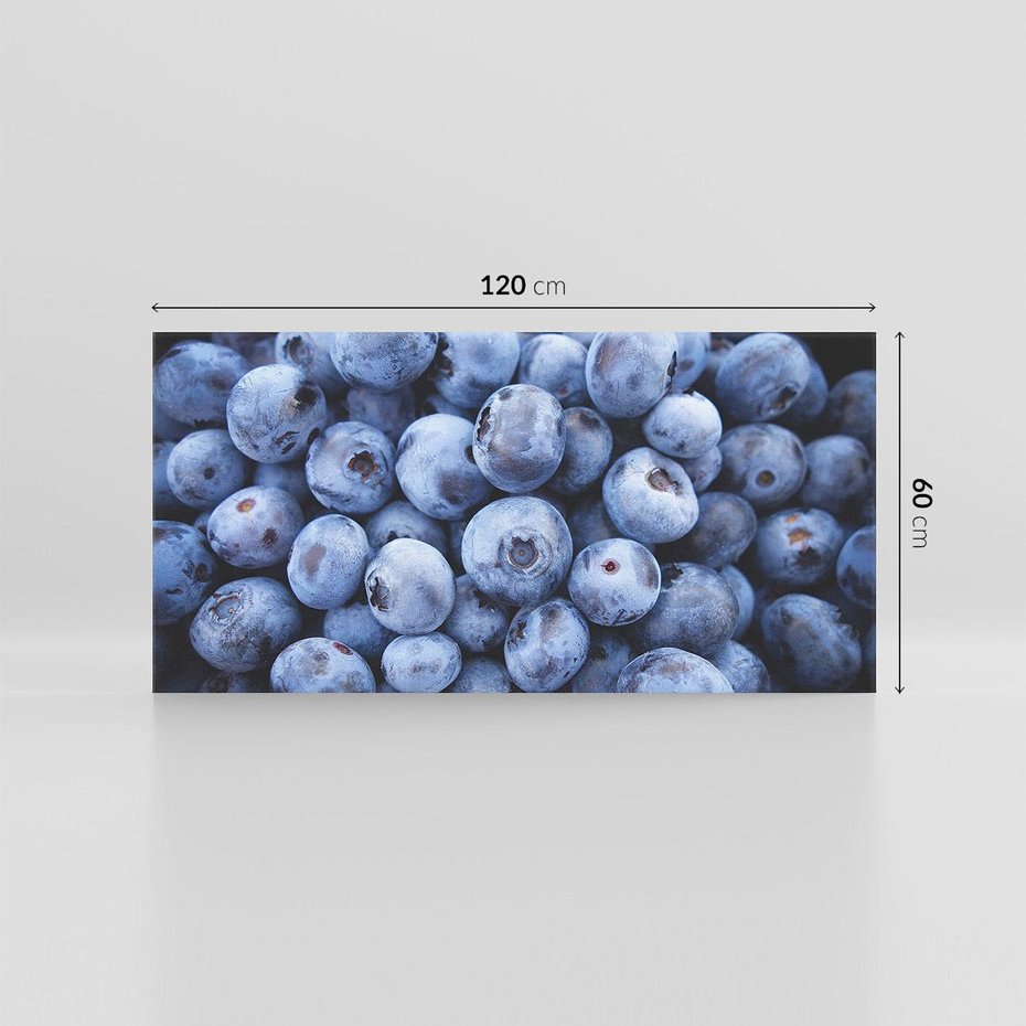 Obraz na płótnie 120x60 - Borówki Leśna Harmonia - borówki, owoce