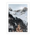 Plakat bez ramy 30x40 - Górski Raj - góry, śnieg