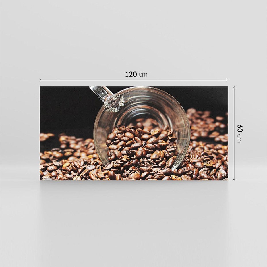 Obraz na płótnie 120x60 - Kawa ziarna pełne aromatu - kawa, ziarna