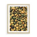 Plakat w ramie 50x70 - Świeżość Cytrusów - cytryny, limonki - rama drewno