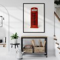 Plakat bez ramy 21x30 - Ikona Londynu - Londyn, budka