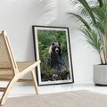 Plakat bez ramy 30x40 - Spotkanie z Niedźwiedziem w Lesie - niedźwiedź, las