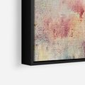 Obraz w ramie 70x100 - Miękka Melodia Pasteli - olejne płótno, pastelowe kolory - rama czarna