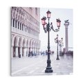 Obraz na płótnie 40x40 - Przemijający urok miasta - miasto, uliczka