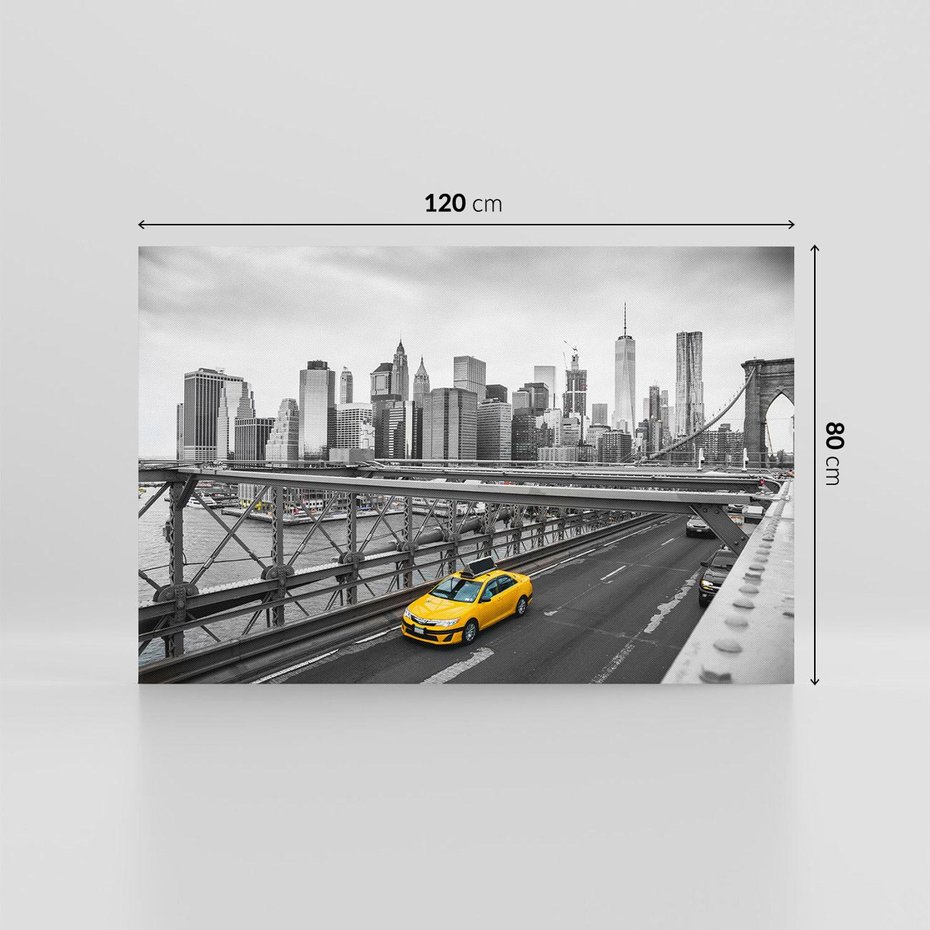 Obraz na płótnie 120x80 - Brooklyn: energia Nowego Jorku - Brooklyn, Nowy York