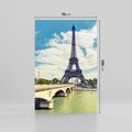 Obraz na płótnie 70x100 - Wieża Eiffla - Ikona Paryża - wieża, Eiffla