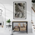Plakat bez ramy 21x30 - Cisza Zimowej Natury - zima, iglaste gałązki