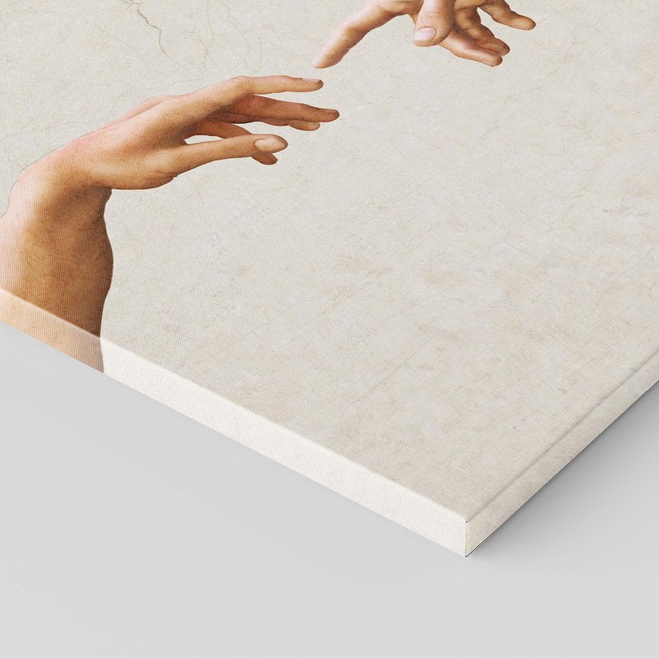 Obraz na płótnie 50x50 - Antyczna Twórczość - inspiracja, Michał Anioł