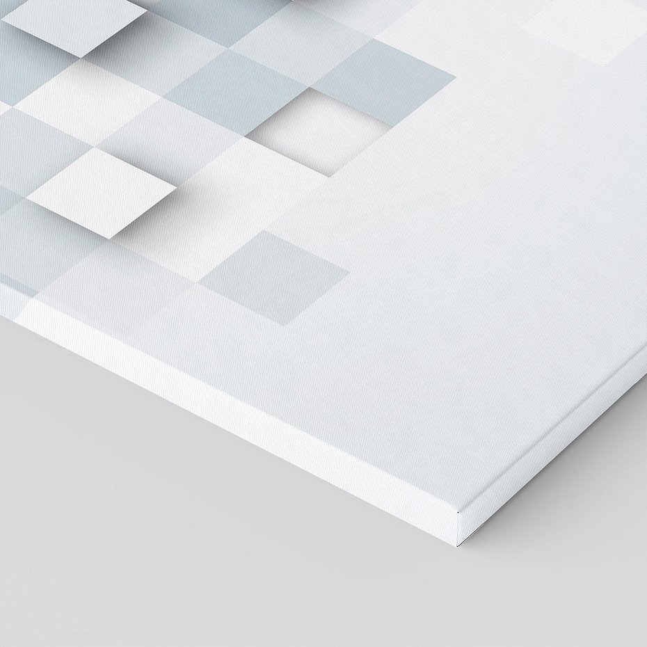 Obraz na płótnie 50x70 - Trójwymiarowe formy geometryczne - geometria, 3D