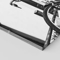 Obraz na płótnie 120x80 - Rower w Kontraście - rower, czarno