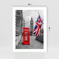 Plakat bez ramy 30x40 - Londyńska Budka przy Big Benie - Londyn, budka