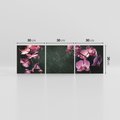 Obraz na płótnie 90x30 - Harmonia i relaks - orchidea, kwiat