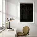 Plakat bez ramy 30x40 - Ciemny las iglasty - las, iglasty