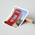 Plakat bez ramy 30x40 - Ikoniczna budka telefoniczna w Londynie - budka, telefoniczna