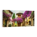 Obraz na płótnie 140x70 - Urok francuskiej uliczki - Francja, uliczka