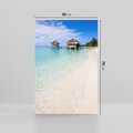 Obraz na płótnie 50x70 - Rajski klimat plaży tropikalnej - plaża, tropiki