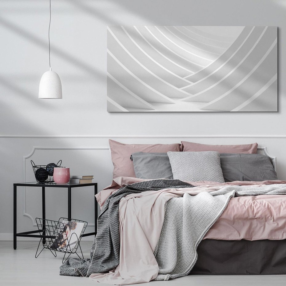 Obraz na płótnie 120x60 - Nowoczesna Ekspresja - abstrakcja, 3D