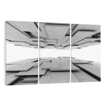 Obraz na płótnie 120x80 - Architektura 3D - architektura, 3D