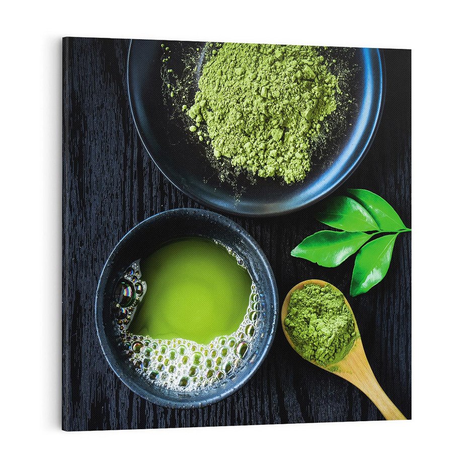 Obraz na płótnie 70x70 - Orientalna ceremonia herbaty - herbata, orient