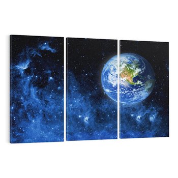 Obraz na płótnie 120x80 - Magia kosmicznej nocy - gwiazdy, kosmos