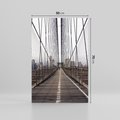 Obraz na płótnie 50x70 - Nowoczesna Linia - most, nowoczesna