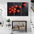 Obraz na płótnie 120x80 - Świeżość Smaku - pomidory, kuchnia