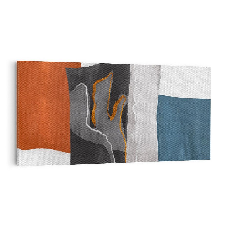 Obraz na płótnie 120x60 - Nowoczesna geometria - nowoczesny, geometryczny
