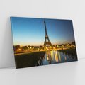 Obraz na płótnie 70x50 - Romantyczny Paryż: Wieża Eiffla - Paryż, Wieża