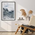 Plakat bez ramy 30x40 - Góry Śnieżnej Krainy - góry, szczyty