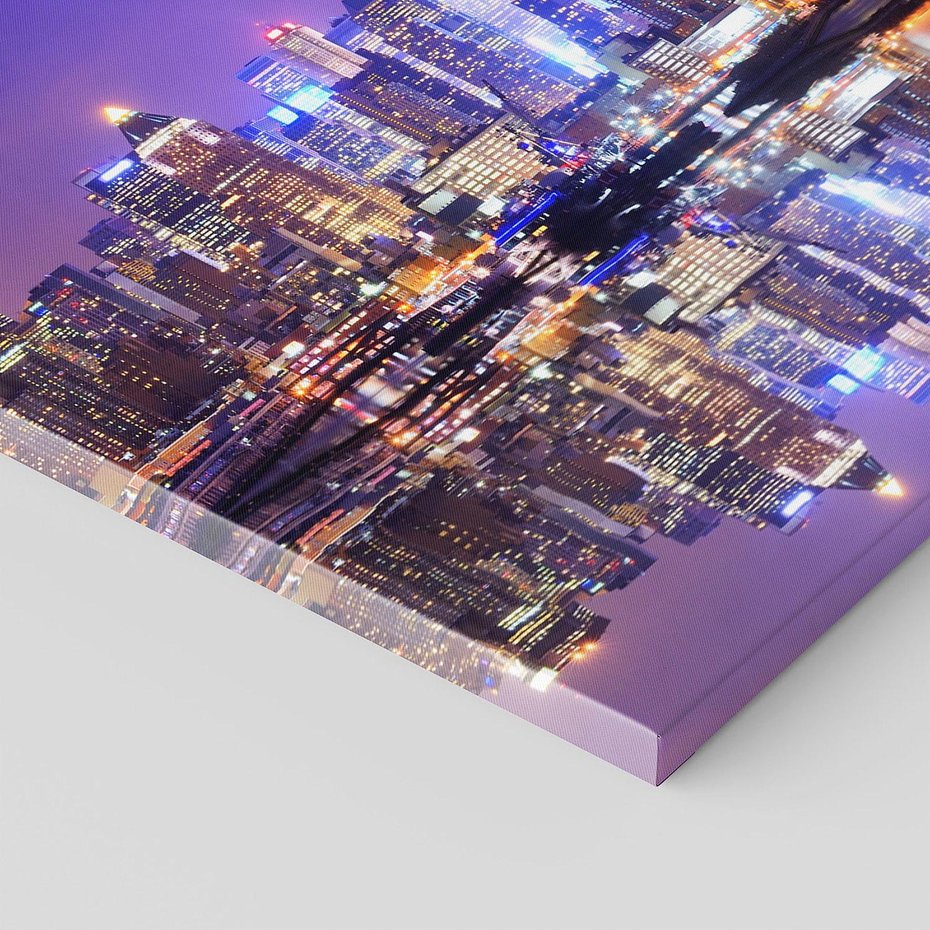 Obraz na płótnie 90x30 - Dynamiczne miasto - Nowy Jork - USA, miasto