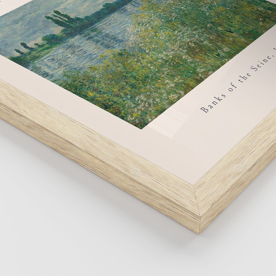 Zestaw obrazy w ramie 50x70 galeria - Monet, imprezjonizm, reprodukcja, sztuka - rama drewno