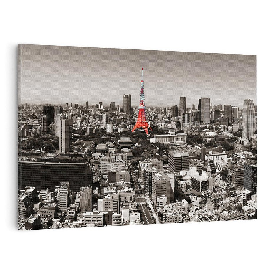 Obraz na płótnie 120x80 - Energia japońskiej stolicy - Tokio, Japonia