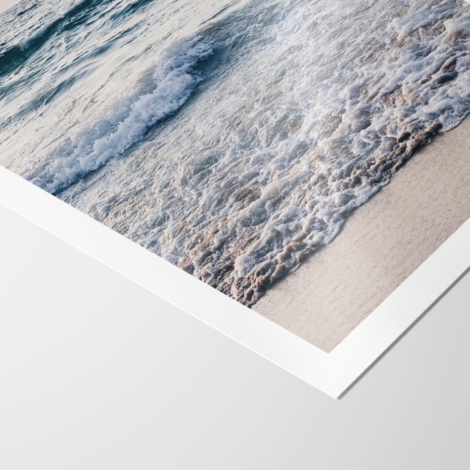 Plakat bez ramy 50x70 - Malowniczy Nadmorski Krajobraz - morze, fale