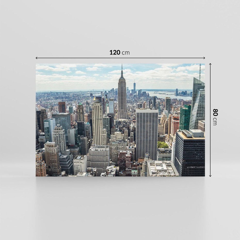 Obraz na płótnie 120x80 - Duch Nowego Jorku - Manhattan, Nowy Jork