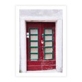 Plakat bez ramy 30x40 - Retro Przez Drzwi - drzwi, retro
