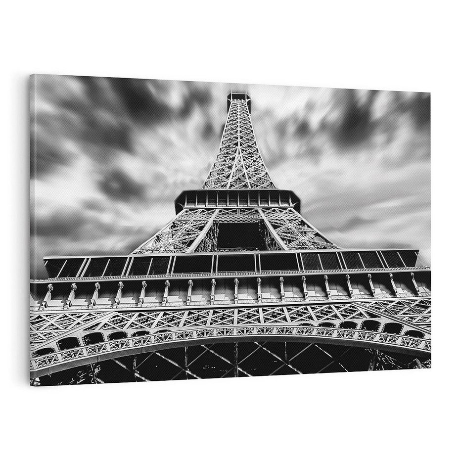 Obraz na płótnie 100x70 - Wieża Eiffla w Paryżu - Wieża, Eiffla