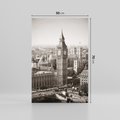 Obraz na płótnie 50x70 - Magiczna esencja Londynu: Big Ben i miasto - Big Ben, Londyn