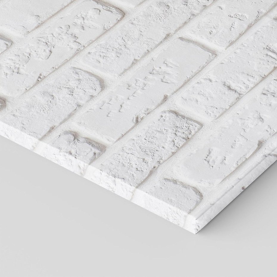 Obraz na płótnie 120x80 - Wymiarowa Struktura - ściana, cegła