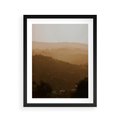 Plakat w ramie 40x50 - Odejście Słońca - pejzaż, zachód - rama czarna
