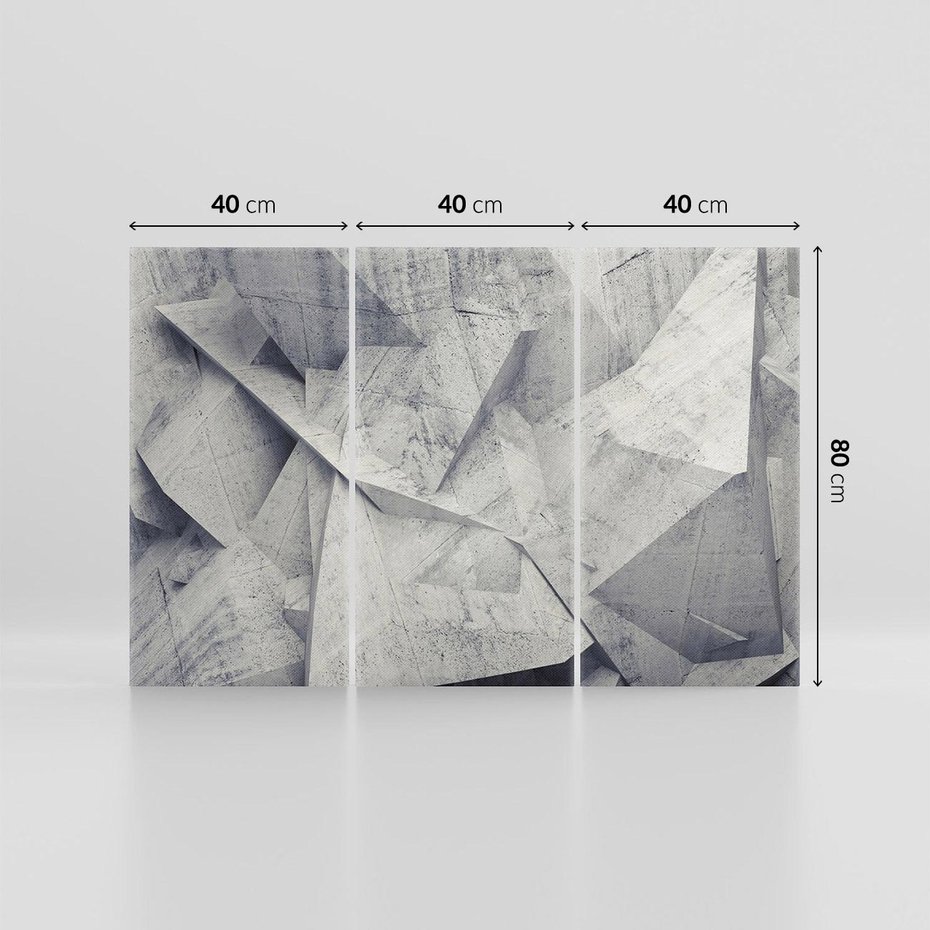 Obraz na płótnie 120x80 - Architektura w trójwymiarowym wymiarze - architektura, 3D